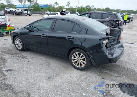 2012 Honda Civic Sdn Ex from USA, damaged, VIN 2HGFB2F87CH326330